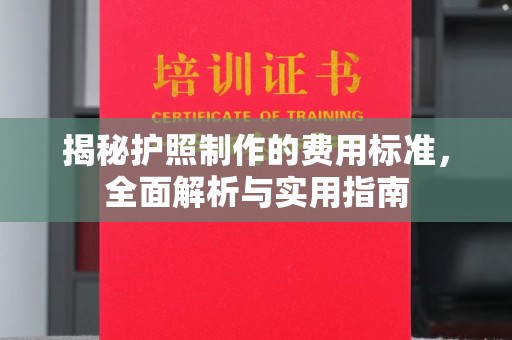 株洲揭秘护照制作的费用标准，全面解析与实用指南