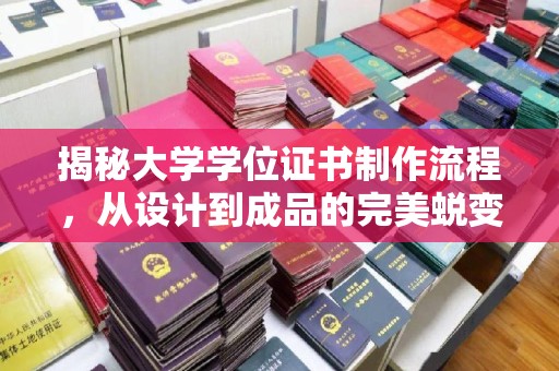 株洲揭秘大学学位证书制作流程，从设计到成品的完美蜕变