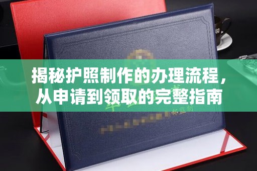 株洲揭秘护照制作的办理流程，从申请到领取的完整指南