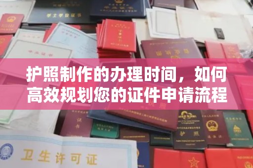 株洲护照制作的办理时间，如何高效规划您的证件申请流程
